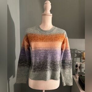 Oshkosh B'gosh Girla Ombré Blue and Tan Sweater 14 XL